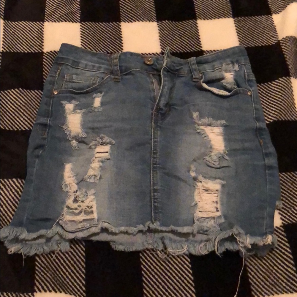 Jean Skirt